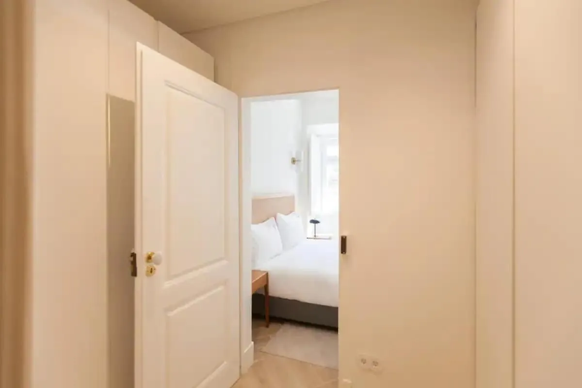 Serene T1 Apt In Lapa With Ac And Private Patio Lisbon Apartment